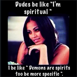 demons are spirits